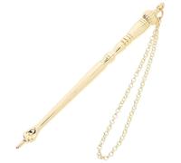 FOYTOKI Metal Finger Torah Pointer Scripture Reading Pointer Zinc Alloy Elegant Lightweight Golden Bible Reading Tool to Keep Your Place for Torah and Bible