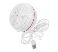FOYTOKI Mini Portable Washing Machine Usb Charging 30w Travel Washer for Dorm Sink Clothes Socks Underwear Portable Laundry Machine Smart Washer