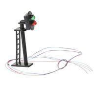 FOYTOKI Mini Signal Model for Sand Table DIY Lightweight Artificial Traffic Light for Model Train Layouts Miniature Landscape Decor Use Railway Scenery Accessory for Train Enthusiasts