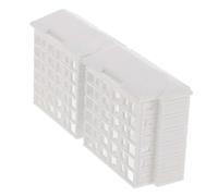 FOYTOKI Miniature Plastic Building Model for Sand Table Lightweight Simulation Architecture Mini Building Model for Micro Landscape Decoration and DIY Scenery Suitable for Residential Sand