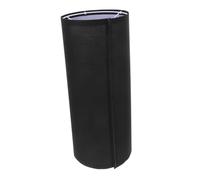 FOYTOKI Modern Fabric Cylinder Lampshade for Floor Lamps Large Minimalist Black Replacement Shade with Warm Light Diffusion Easy Installation Stylish for Living Rooms and Restaurants
