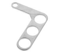 FOYTOKI Motorcycle Handlebar Mirror Extender Bracket Rearview Mirror Mount and Turn Signal Holder for Dirt Bikes Iron Construction Easy to Install