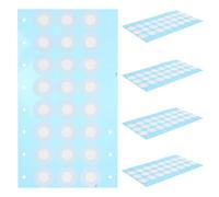 FOYTOKI Mushroom Jar Filters 100pcs Synthetic EPTFE Breathable Discs for Autoclavable Mason Jar Lid Venting in Mushroom Growing