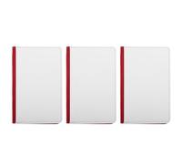 FOYTOKI Passport Holder Travel Document Organizer Travel Wallet 3pcs Pu Leather with Large Capacity for Secure Storage and Convenient Card Carrying, Elegant Red for Men and Women