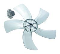 FOYTOKI Plastic Black Colour for Replacement Fan Blades 5-blades Design with Silent Operation Sturdy Standing Pedestal Fan