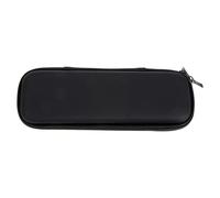 FOYTOKI Portable Black Eva Harmonica Storage Bag with Drop-resistant Protection and Inner Mesh Pocket, Lightweight Harmonica Case for Travel and Everyday Use