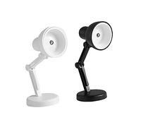 FOYTOKI Portable LED Desk Lamp Gooseneck Folding Table Light for Living Room Office Student Dormitory