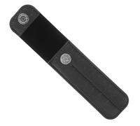 FOYTOKI Portable PU Leather Eyelash Tweezer Storage Case Compact Magnetic Tweezers Holder for Travel and Beauty Kit Lightweight Pouch Safe Keeping