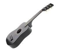 FOYTOKI Portable Wooden Guitar for Black Musical Instrument for Boys and Educational Plaything to Develop Music Cognition and Creativity