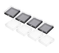 FOYTOKI Press on Nails Organizer Case with 8pcs Lid Artificial Nail Pieces Box Lightweight Pp Material Protects and Stores for Salon Or Home Use