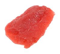 FOYTOKI Realistic Fake Pork Slice Model for Pretend Play Artificial Meat Prop with Delicate Color and Shape Suitable for Early Childhood Centers Home and Restaurant Decoration