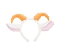 FOYTOKI Realistic Sheep Ears Headband for Boy Girl Adults Plush Costume Accessory for Halloween Parties Elasticity Craftsmanship Cute Farm Animal Dress-up Props