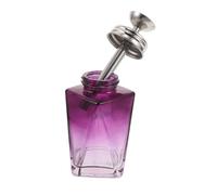 FOYTOKI Refillable Nail Polish Remover Pump Bottle 150ml Portable Leakproof Glass and Plastic Liquid Dispenser for Daily Use and Travel Manicure Cleaning