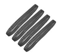FOYTOKI Replacement DIY Tank Tracks 4 Pieces Rubber for Model Tank Easy to Install Toy Tank Treads