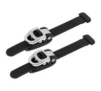 FOYTOKI Roller Skate Buckle Straps 2Pcs Sturdy PVC Replacement with Adjustable Fit for Speed Skating and Freestyle Skates
