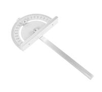 FOYTOKI Rotating Angle Measure Protractor and Locking Thumb Nut with Steel Long Arm Folding Design Multi Angle Measuring Tool Suitable for Accurate Bevel Setting for Woodworking