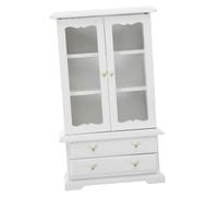 FOYTOKI Scale Shelf for Dollhouse Elegant Display Rack for Tiny House Decor for Living Room and Bedroom Furniture