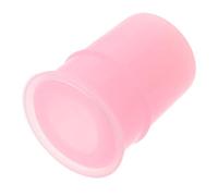 FOYTOKI Silicone Facial Cupping Therapy Suction Cups for Gentle Care and Easy Use, Pink Thumb Cup Design for Travel and Daily Family Health Care, Anti Cellulite Massage Tool for Body