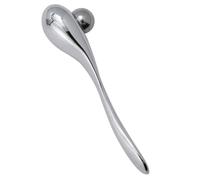 FOYTOKI Silver Zinc Alloy Eye Massage Stick for Eye Area Practical Skin Care Tool to Apply Face Mask and Essential Lotion