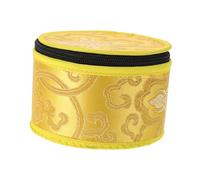 FOYTOKI Small Sound Bowl Bag with Zipper for Tibetan Singing Bowls Portable Storage Pouch for Meditation and Travel, for Yoga and Gift-giving