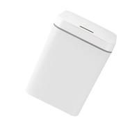 FOYTOKI Smart Sensor Trash Can Contactless Opening 16l Abs Pp White