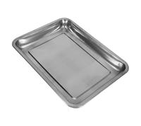 FOYTOKI Stainless Steel Parrot and Pigeon Bath Tub for Deep Cleaning and Safety, Metal Bird Cage Bath Suitable for Home and Professional Pet Care Facilities