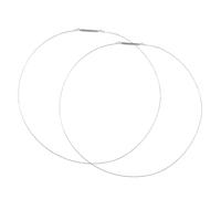 FOYTOKI Sturdy Stainless Steel Washer Door Seal Clamp 40Cm Diameter Spring Wire Replacement for Washing Machine Front Load Leak Prevention