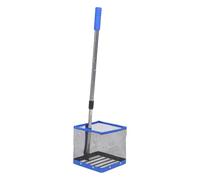 FOYTOKI Table Tennis Ball Picker and Nylon Mesh Metal Frame Retractable Design with Telescopic Handle for Convenient Ball Collection for Training and Leisure