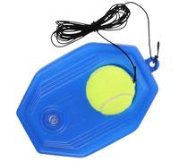 FOYTOKI Tennis Training Base with Sturdy Rebound Rope, Single Player Tennis Practicing Tool for Indoor and Outdoor Sports Training Equipment Random Style