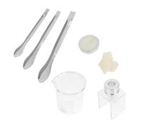 FOYTOKI Tool Design Beginners Enthusiasts for Beauty, Set and Mold DIY Lipstick Kit with Silicone Portable Plastic Safe and Reliable Lipstick Repair Crafting the Go Use