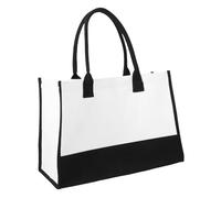 FOYTOKI Tote Bag Tote Handbag Fashionable Canvas Good Workmanship Not Easy to Fade Women Teens Outdoor Activities Large Capacity White Summer for Teen Women