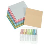 FOYTOKI Translucent Note Pads Portable Sticky Tabs for Daily Use