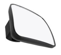 FOYTOKI Universal Farm Rearview Side Mirror for Excavators and Forklifts with Wide-angle Glass and Plastic Alloy Construction, Black Colour, Effortless Installation Suitable