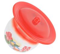 FOYTOKI Urinal Pail Pot Spittoon Pot for Retro with Cover Suitable for Bedroom Inconvenient Time Use