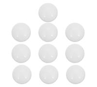 FOYTOKI Vanity Light Globes LED 10pcs Half Sphere PC Lamp Shade Soft Light for Bedroom Bathroom Makeup Mirror Fixture Accessories