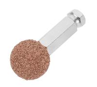 FOYTOKI Vehicle Tire Grinding Head with Rod Small Size Automotive Tire Buffer Wheel for Tyre Repair Low-speed Grinding Tool Maintenance and DIY Mechanics