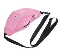 FOYTOKI Waist Bag Small Eyes Pattern Compact Nylon Fanny Pack for Little Lightweight Storage Small Items Leisure Belt Purse for Holidays Walking