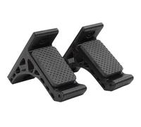 FOYTOKI Wall-Mounted Bow Display Rack 1 Pair with Screws for Traditional and Compound Bows Suitable for Adult Archers Storage