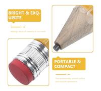 FOYTOKI Wooden Jumbo Pencil Large Cartoon Style Writing Tool for School Office Drawing and Party Fun Portable Aesthetic Pens for Adults