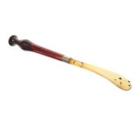 FOYTOKI Wooden Shoe Horn for Seniors and Adults, Solid Sturdy Wood with Versatile Design, Convenient Solution for Putting on Shoes, Portable Travel Shoehorn, Adds A Touch of Elegance
