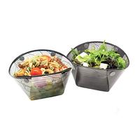 Fozzils Snapfold Bowlz (2pc Bowl), Grey/Mist
