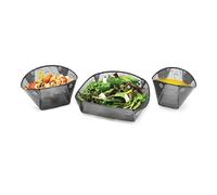 Fozzils Snapfold Solo Pack (Cup, Bowl, Plate), Gray