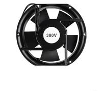 FP-108EX-S1-B AC Axial Cooling Fan, 162mm Aluminum Alloy Case, 2500RPM High Airflow Low Noise for Electrical Cabinet Rack Welding Machine(220v)