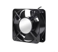 FP-108EX S1-S Axial Flow Fan, 150×150×50 mm Industrial AC Cooling Fan for Cabinet and Chassis, Aluminum Alloy, 2500 RPM, 45.87 m3/h(110v)