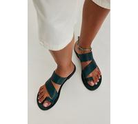 FP Collection Abilene Toe Loop Sandals by Free People in Teal, Size: EU 37.5 - female