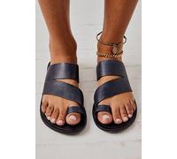 FP Collection Abilene Toe Loop Sandals by Free People in Washed Black, Size: EU 37.5 - female