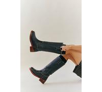 FP Collection Blaze Pull-On Boots Shoe by Free People in Victorian Black Leather, Size: US 8.5 - female