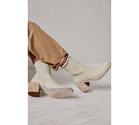FP Collection Essential Chelsea Boots Shoe by Free People in Chalk, Size: EU 40 - female