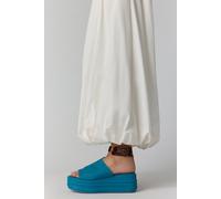 FP Collection Harbor Flatform Sandals by Free People in Emerald Tide, Size: EU 37 - female