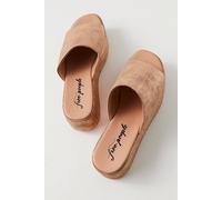 FP Collection Harbor Flatform Sandals by Free People in Rose Gold, Size: EU 41 - female